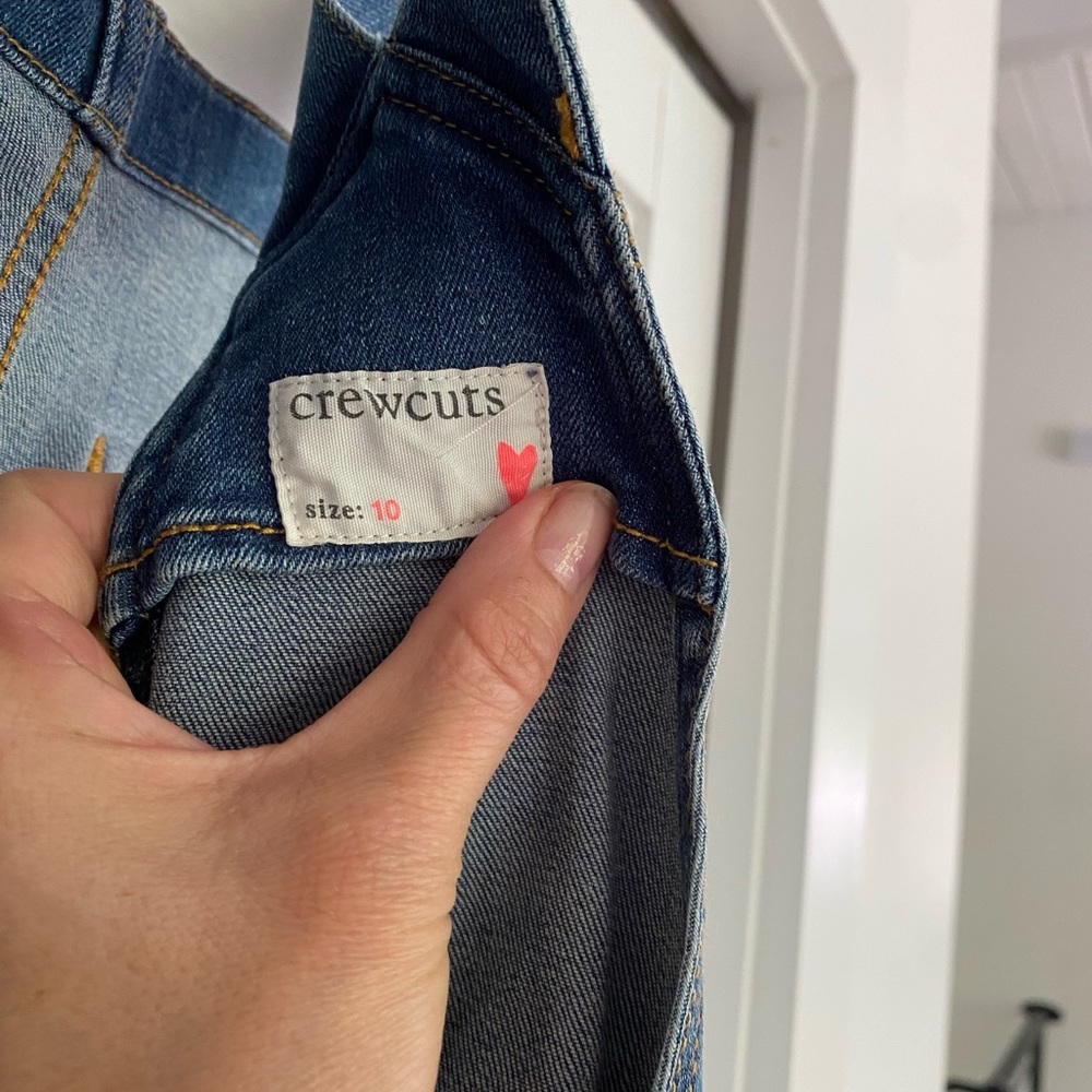 Girls size 10 Crew Cuts overalls. Excellent condition only worn 2-3 times. - Picture 5 of 5